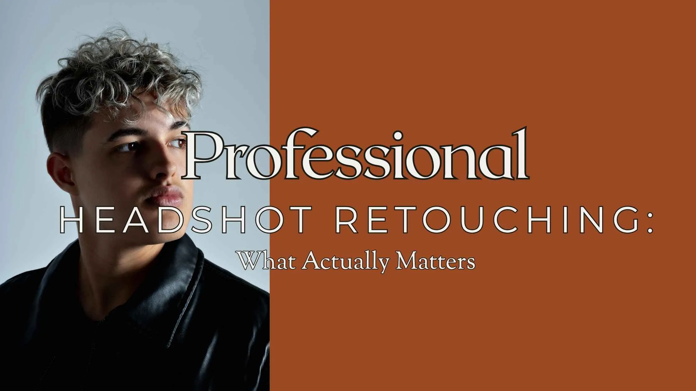 Professional Headshot Retouching What Actually Matters