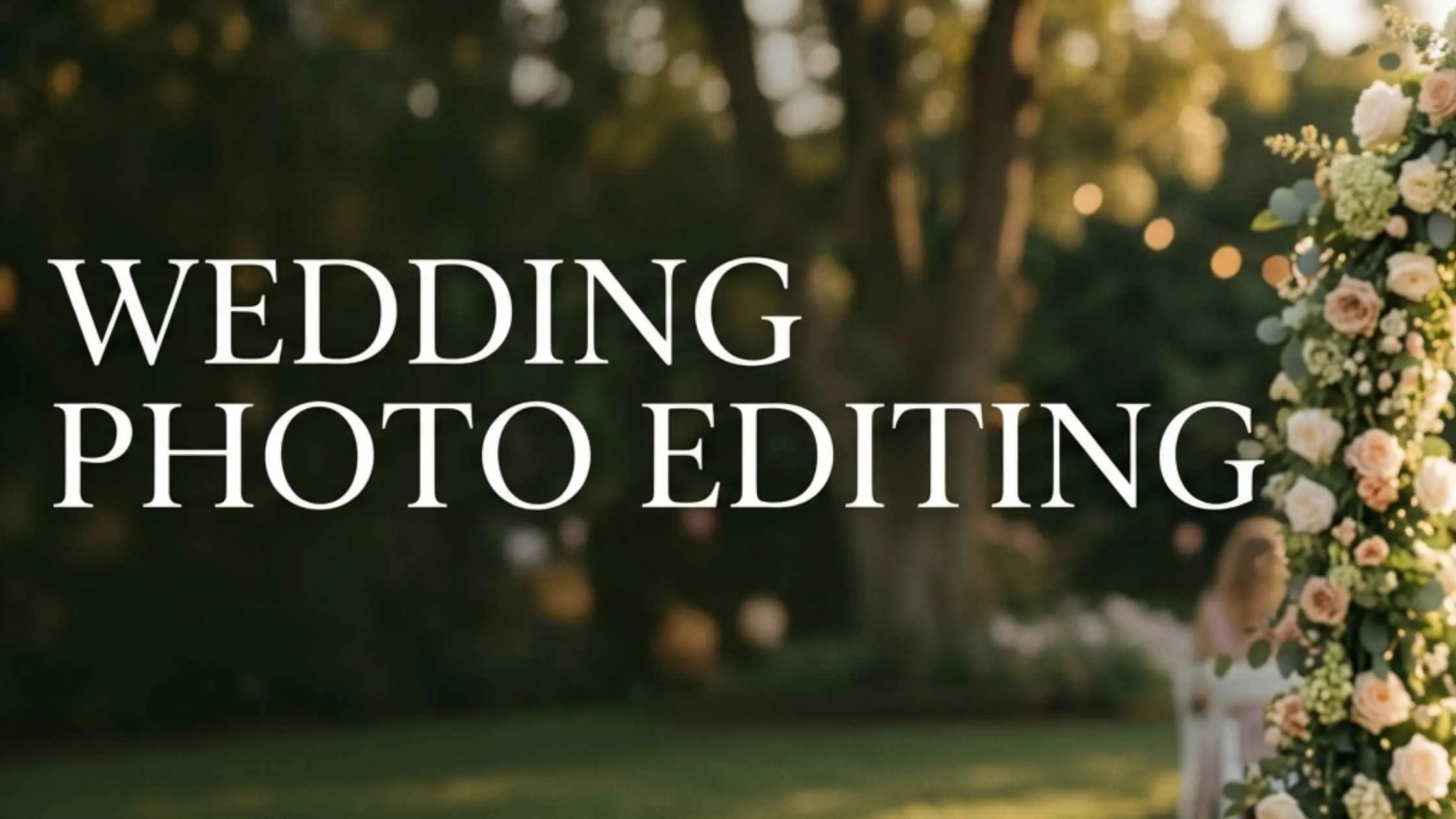 Wedding Photographers Outsource Photo Editing