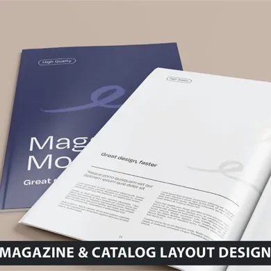 magazine layout design