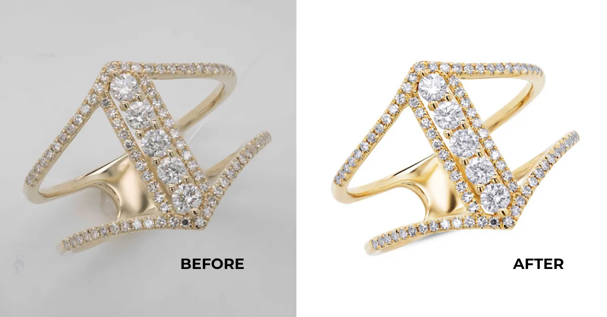 jewelry photo retouching