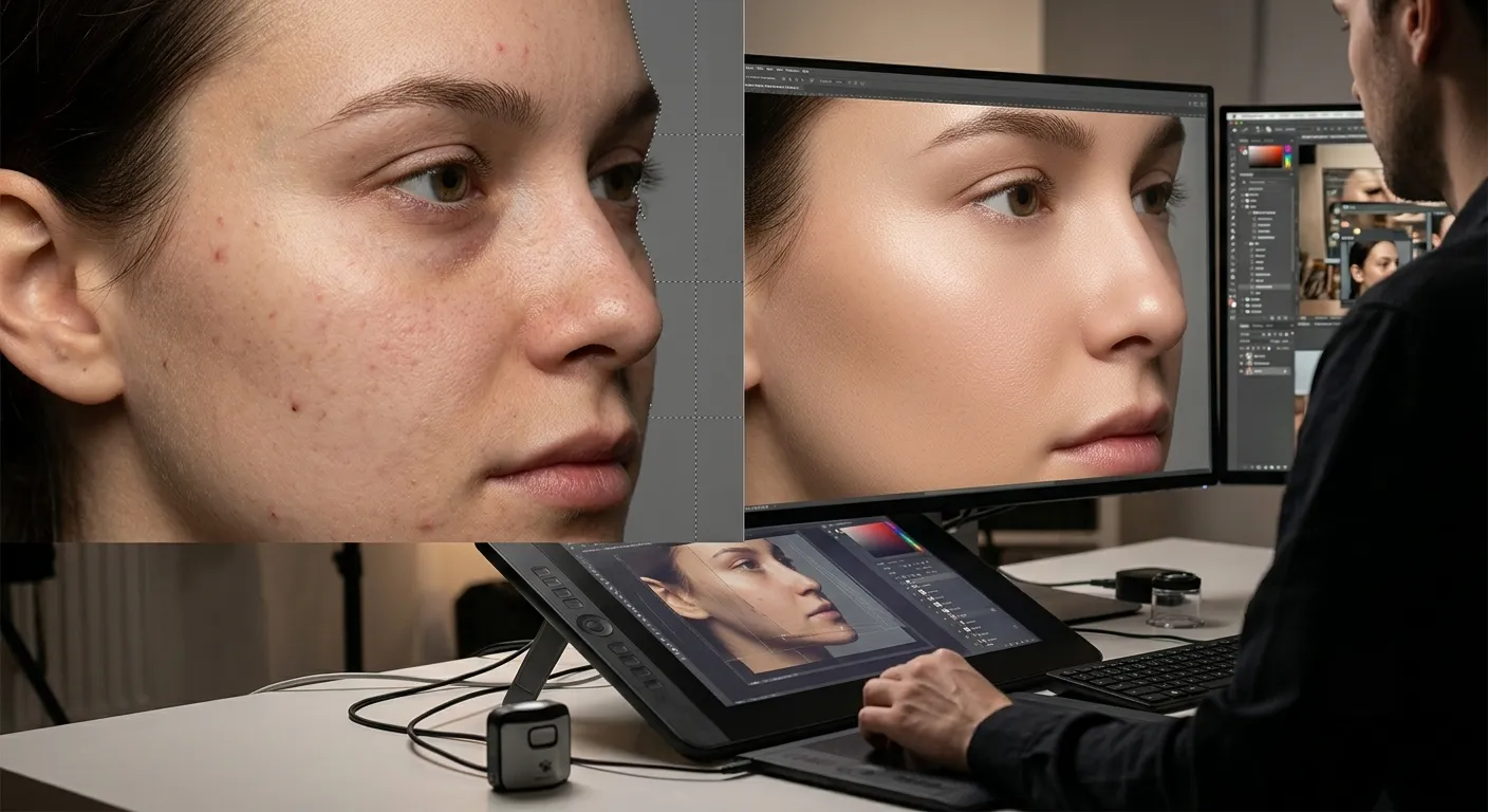 skin retouching photoshop
