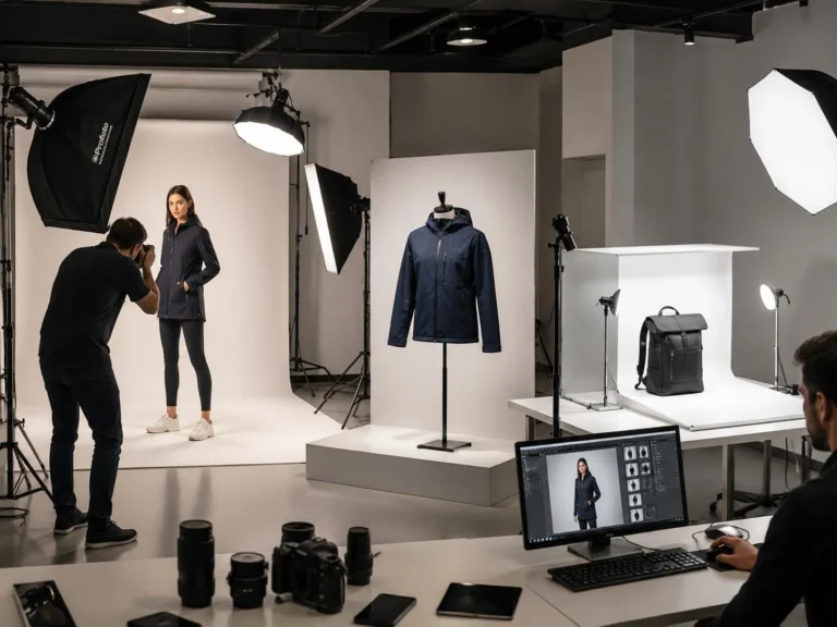 Fashion photo editing