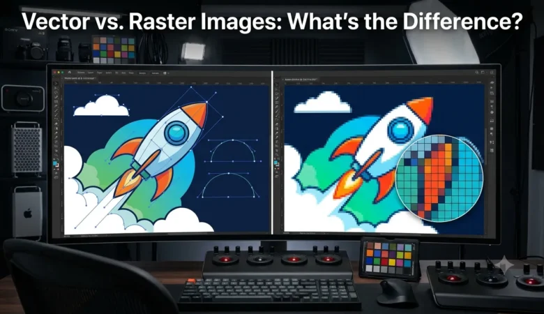 Vector vs. Raster Images: What’s the Difference?