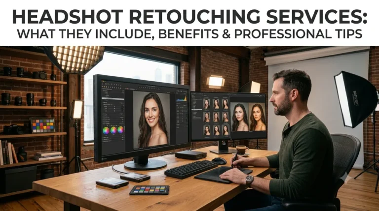 Headshot Retouching Services