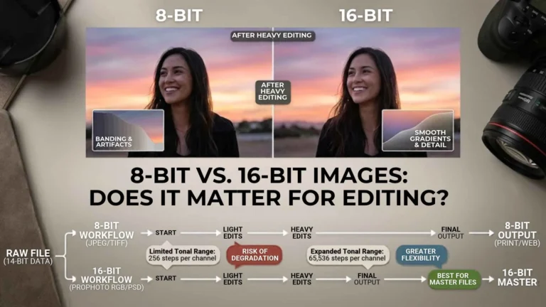 8-Bit vs. 16-Bit Images