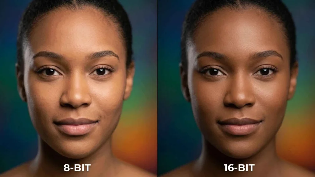 8-Bit vs. 16-Bit Images for editing