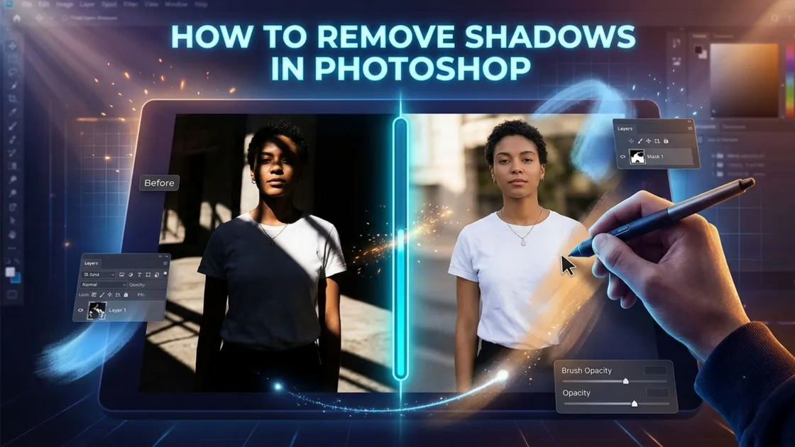 Remove Shadows in Photoshop