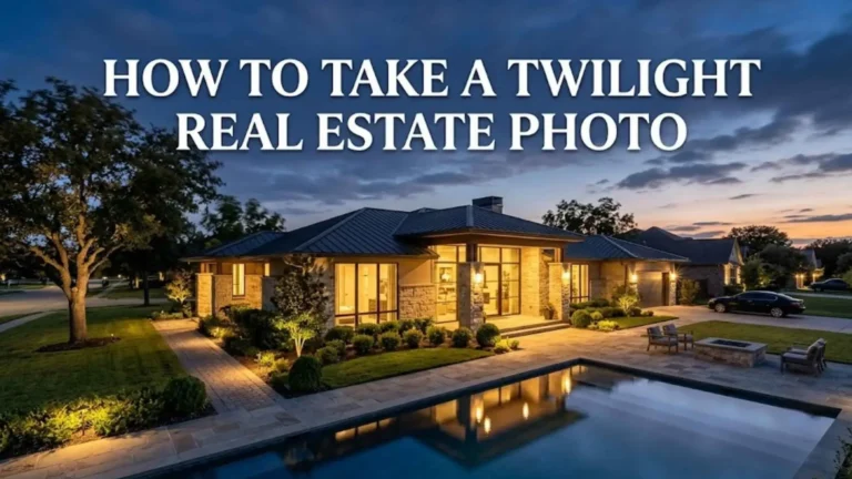 Twilight Real Estate Photo