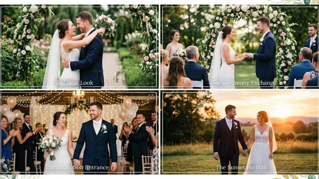 What is a wedding first look