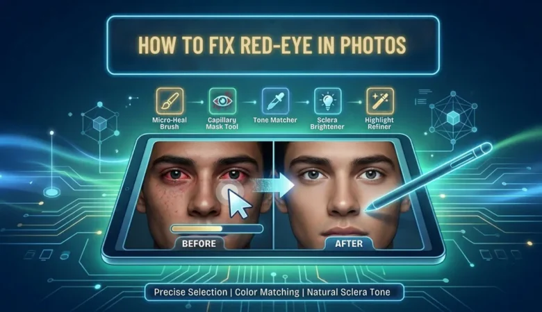 How to Fix Red Eye in Photos