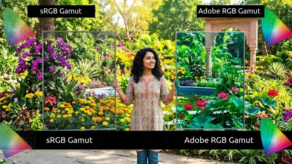 sRGB vs. Adobe RGB Real Difference